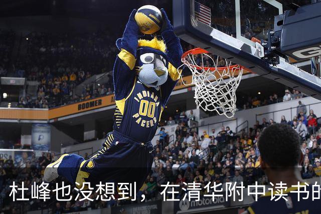 杜峰也没想到，在清华附中读书的儿子，如今15岁就开始为自己争光